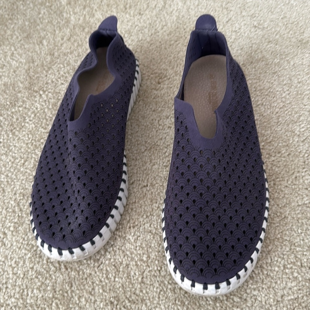 Ilse Jacobsen Hornbaek Tulip Flat Slip On Shoes size 9